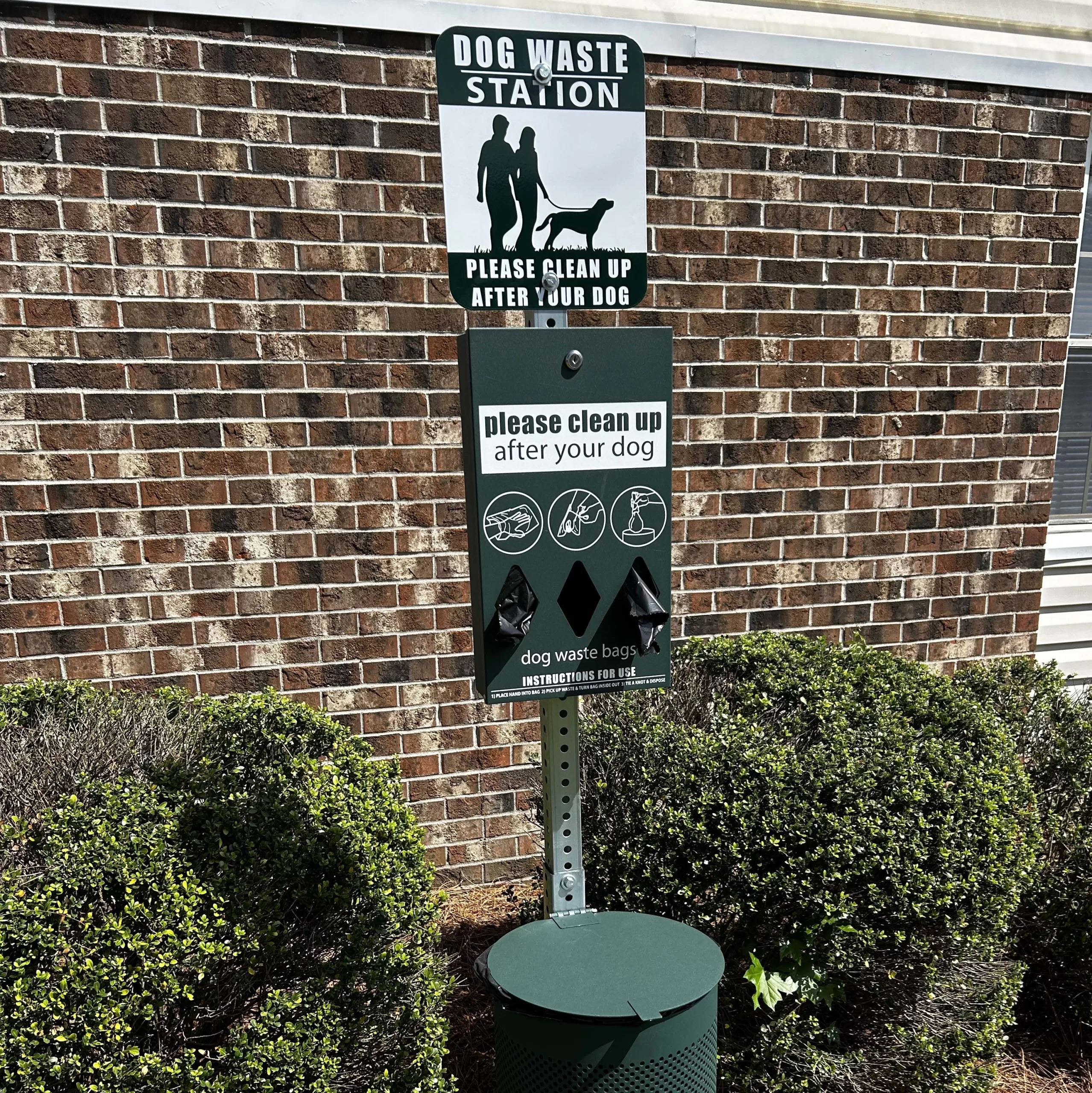 "Pawsome News Pet Waste Stations Debut at Eastbrook and Village Green