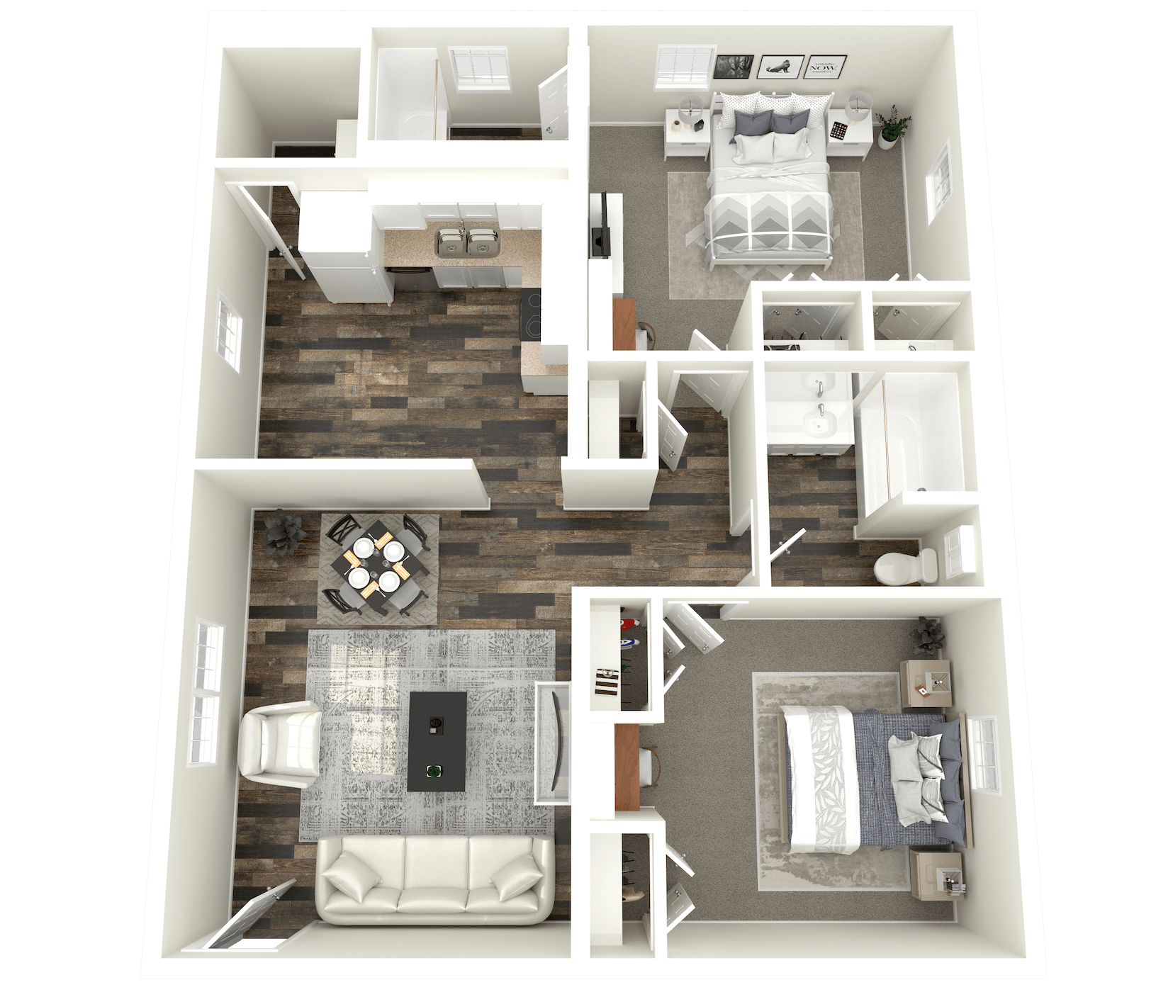 Brentwood Phase II 2 Bedroom