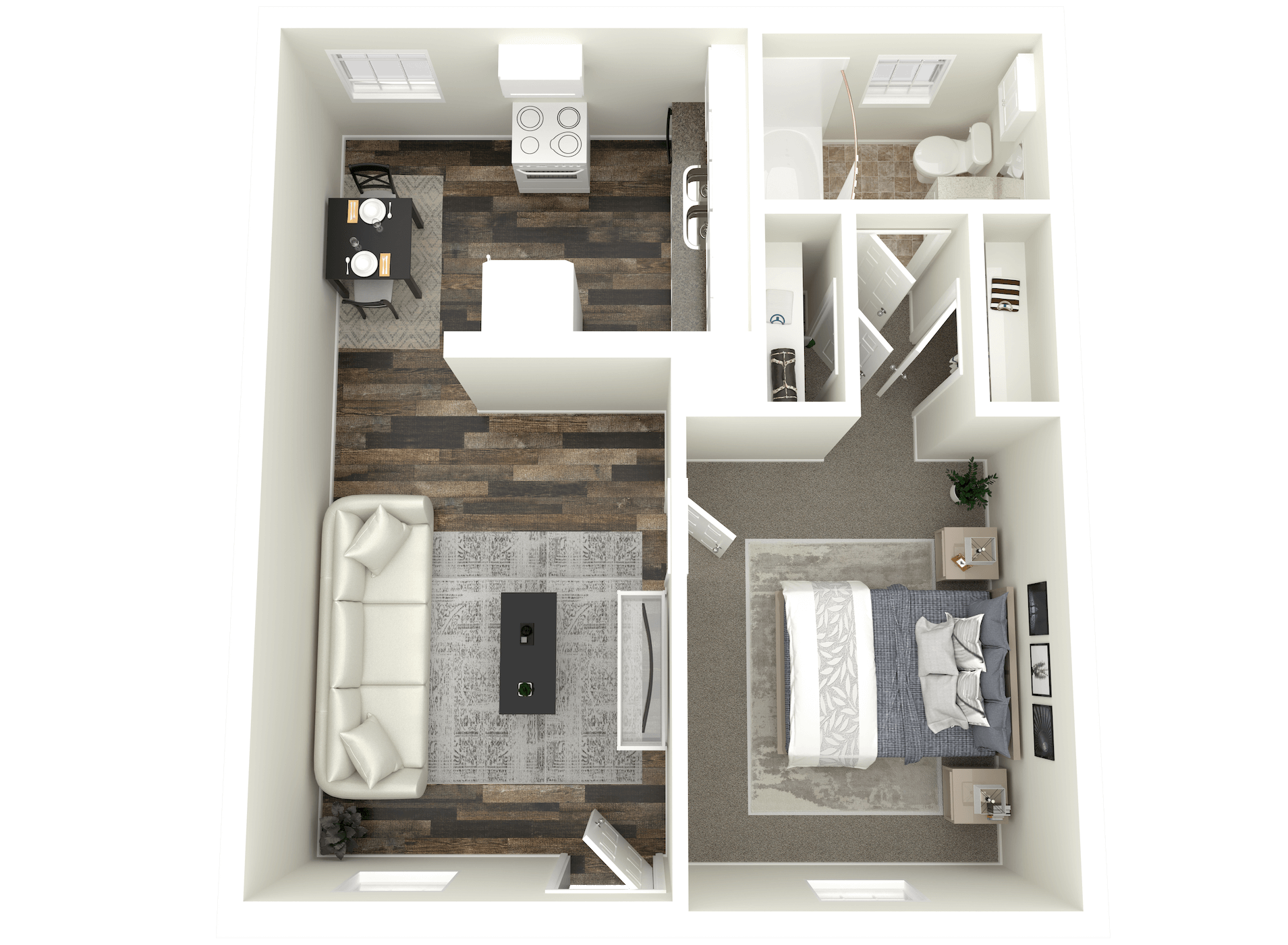 Parkview Manor 1 Bedroom A